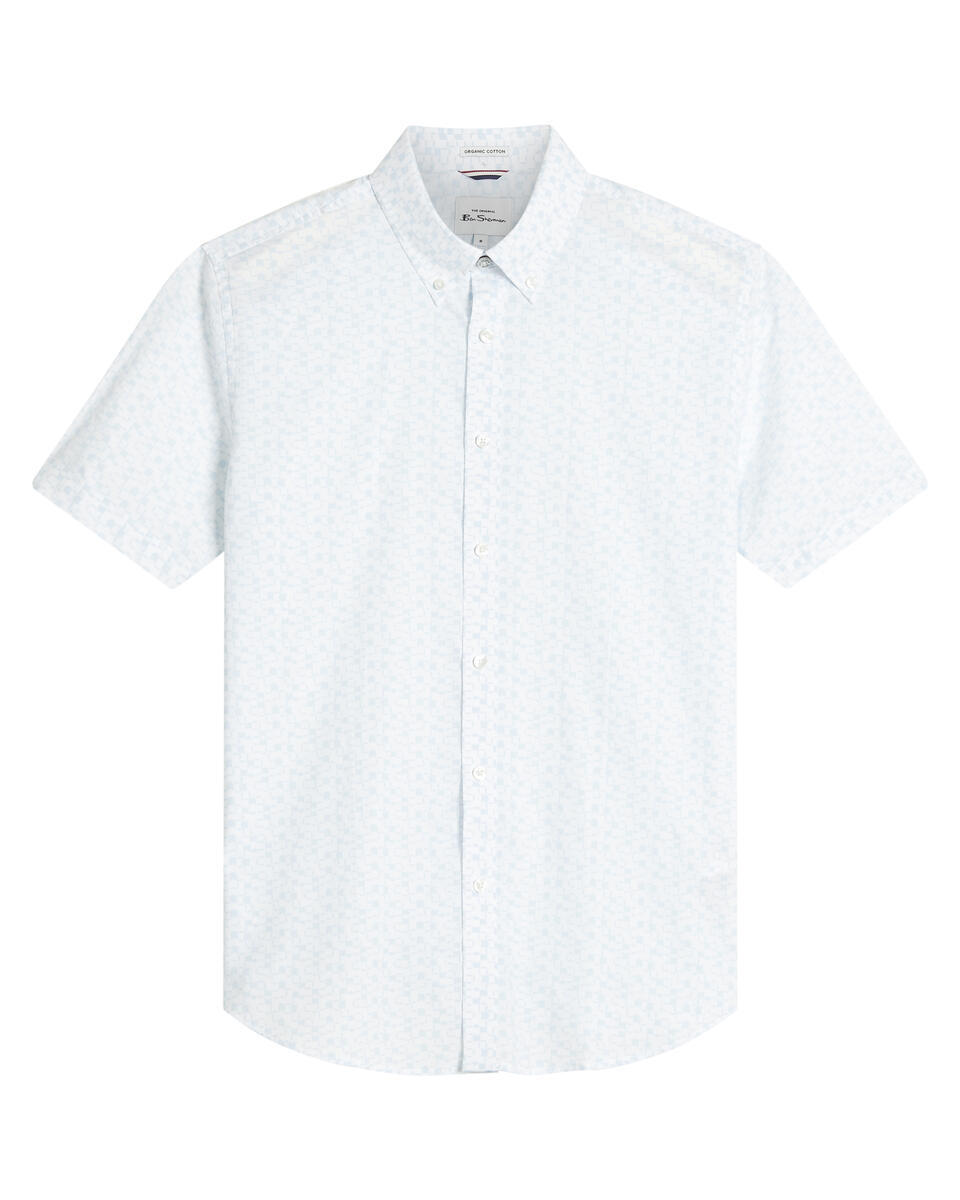Hemden korte mouw wit Ben Sherman