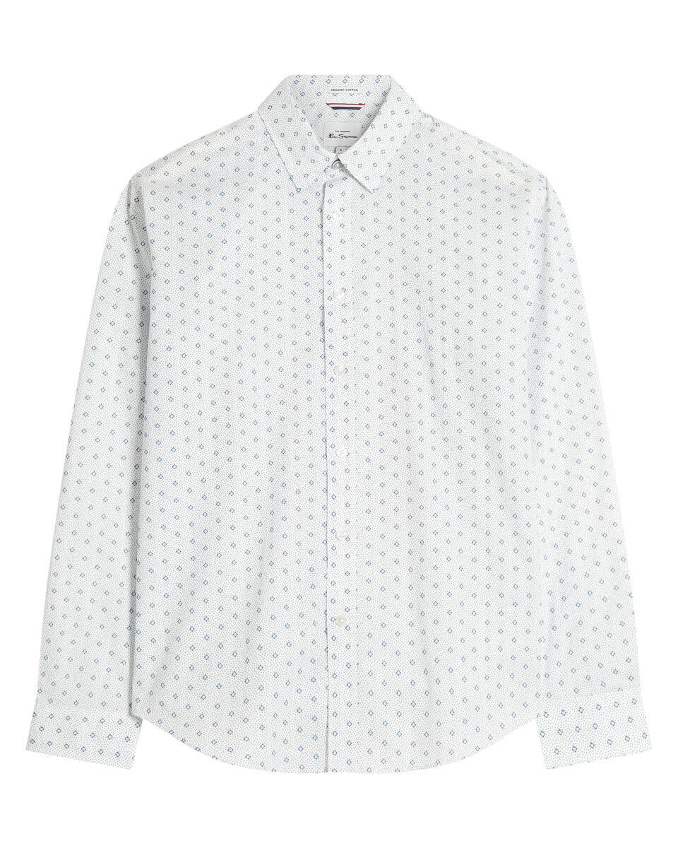 Hemden lange mouw wit Ben Sherman