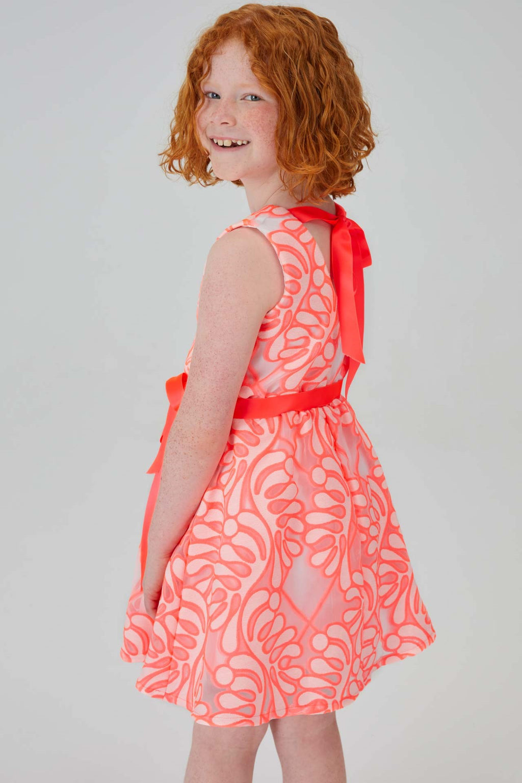 Jurken zonder mouw roze Blue Bay