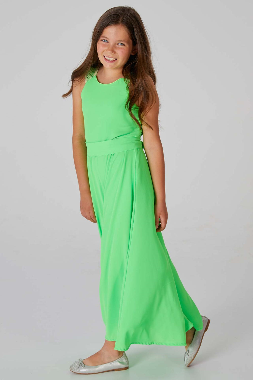 Jumpsuits zonder mouw groen Blue Bay