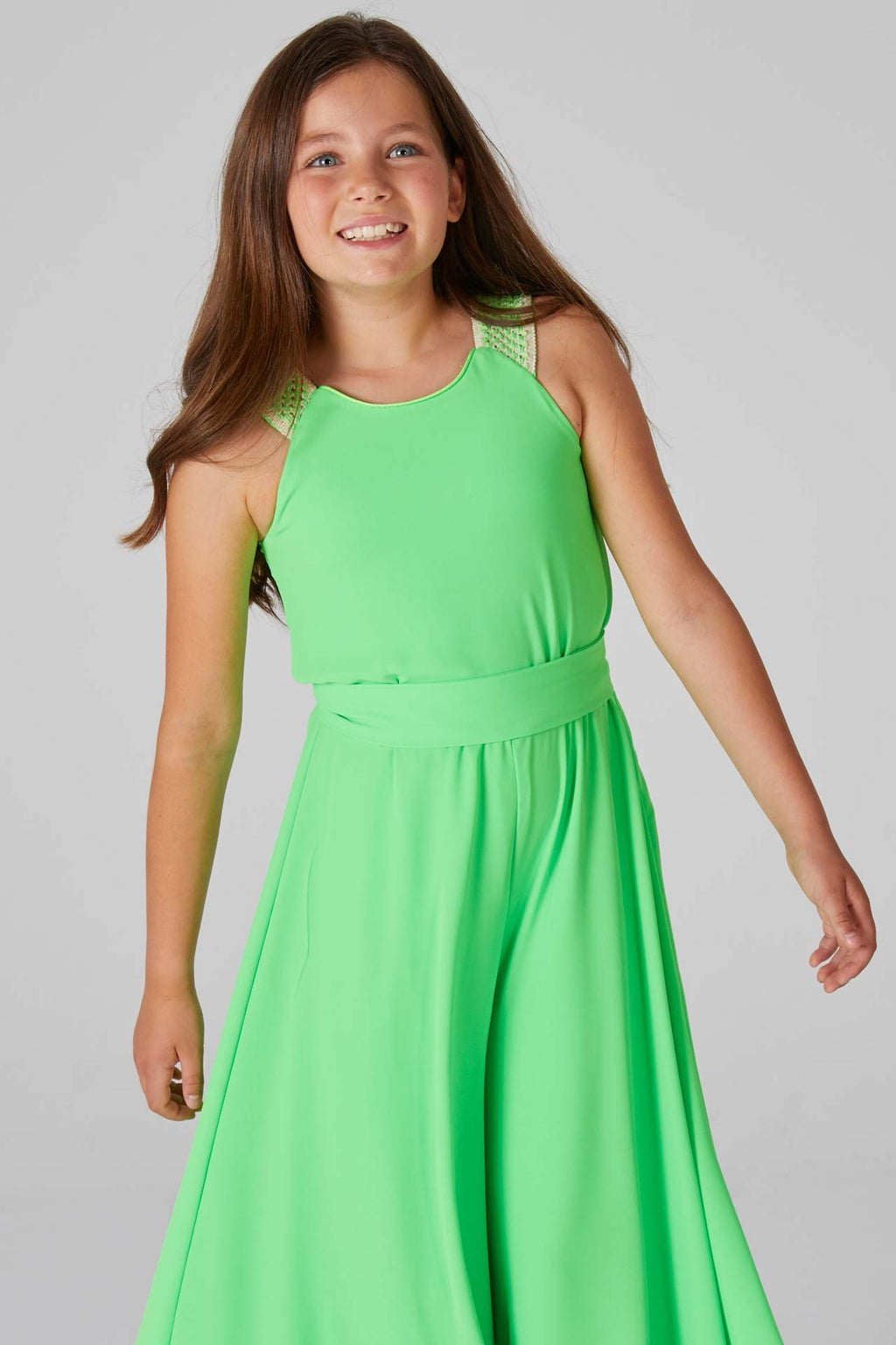 Jumpsuits zonder mouw groen Blue Bay