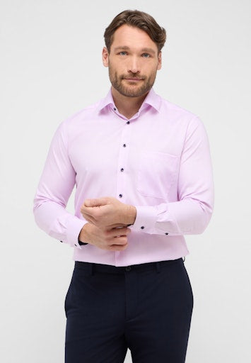 Hemden lange mouw roze ETERNA