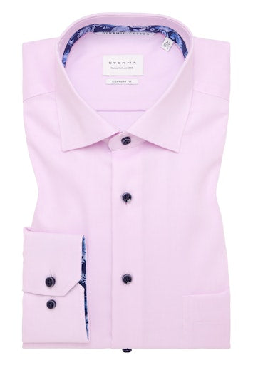 Hemden lange mouw roze ETERNA