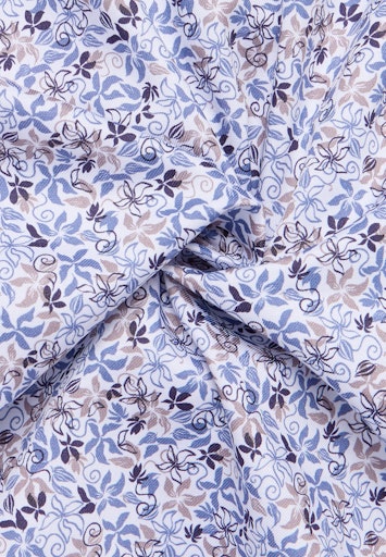 Hemden lange mouw blauw ETERNA