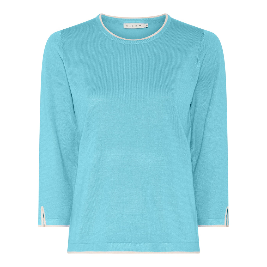 Pulls blauw Micha