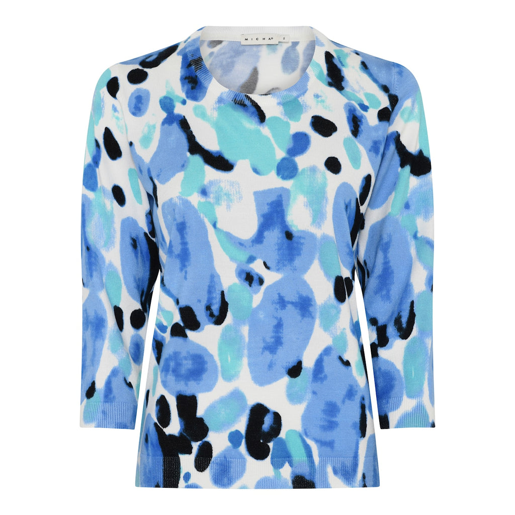 Pulls blauw Micha