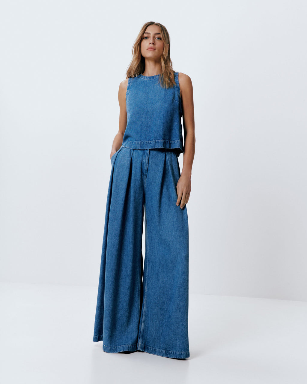 Tops blauw Julia June