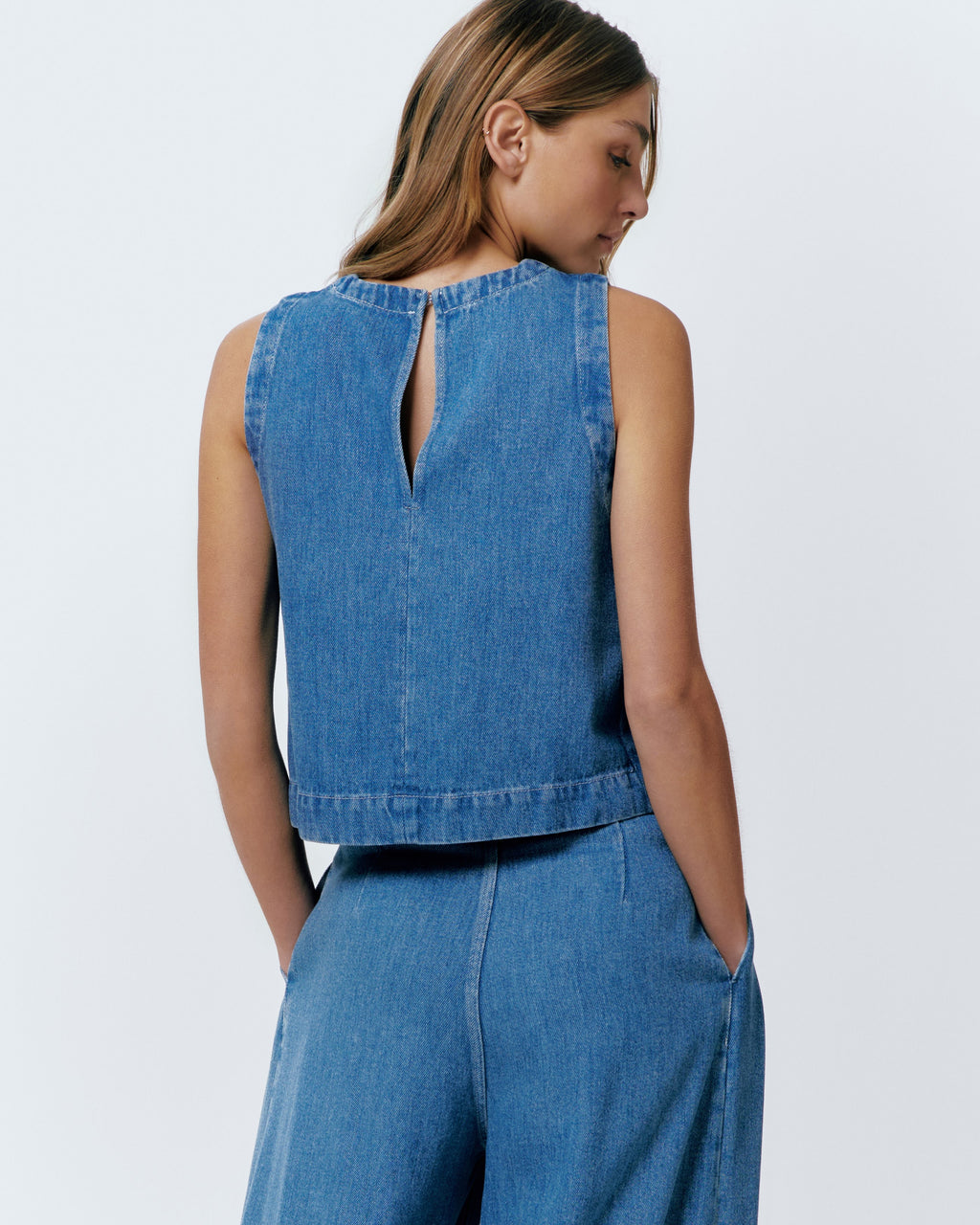 Tops blauw Julia June