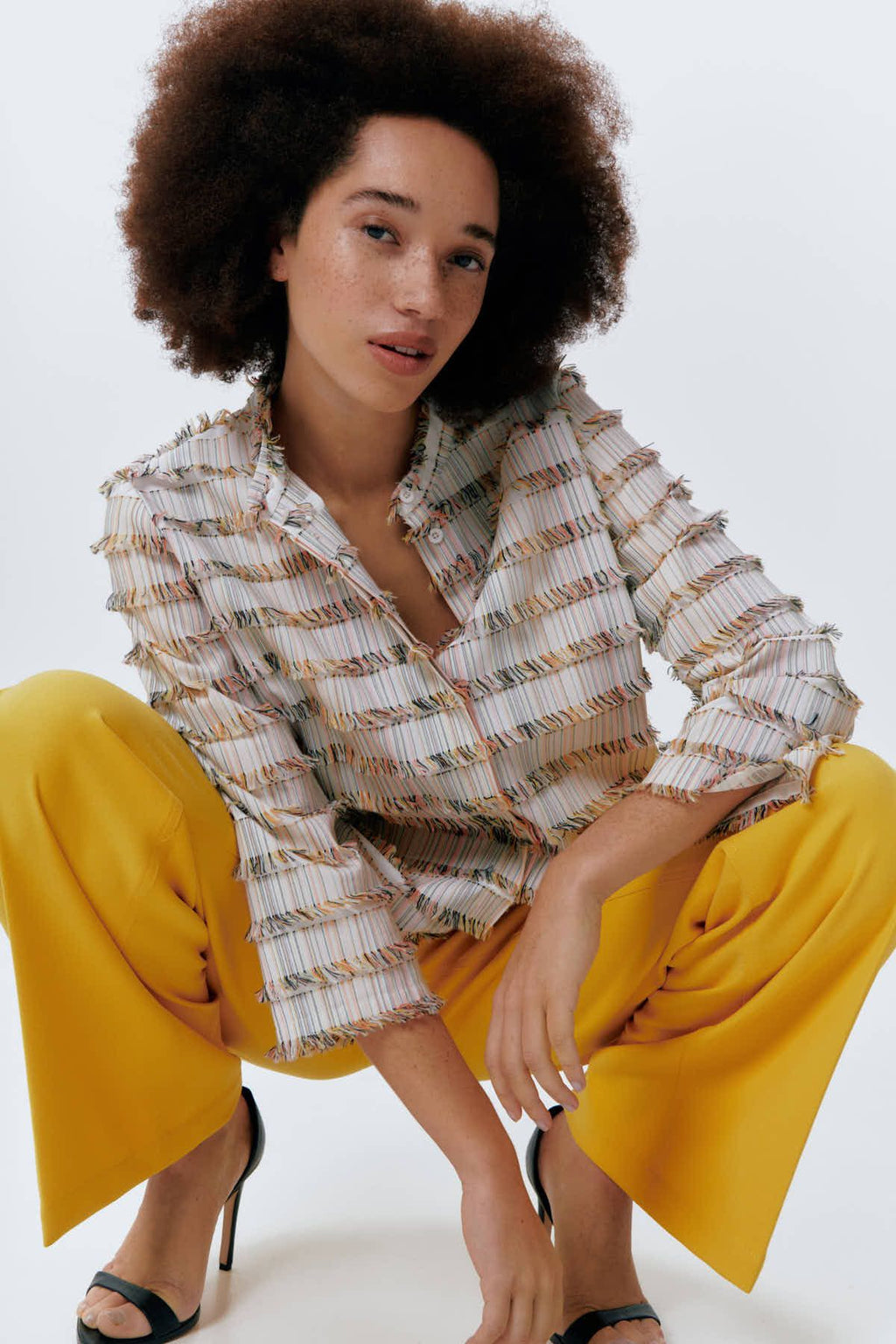 Blouses lange mouw multicolor Julia June
