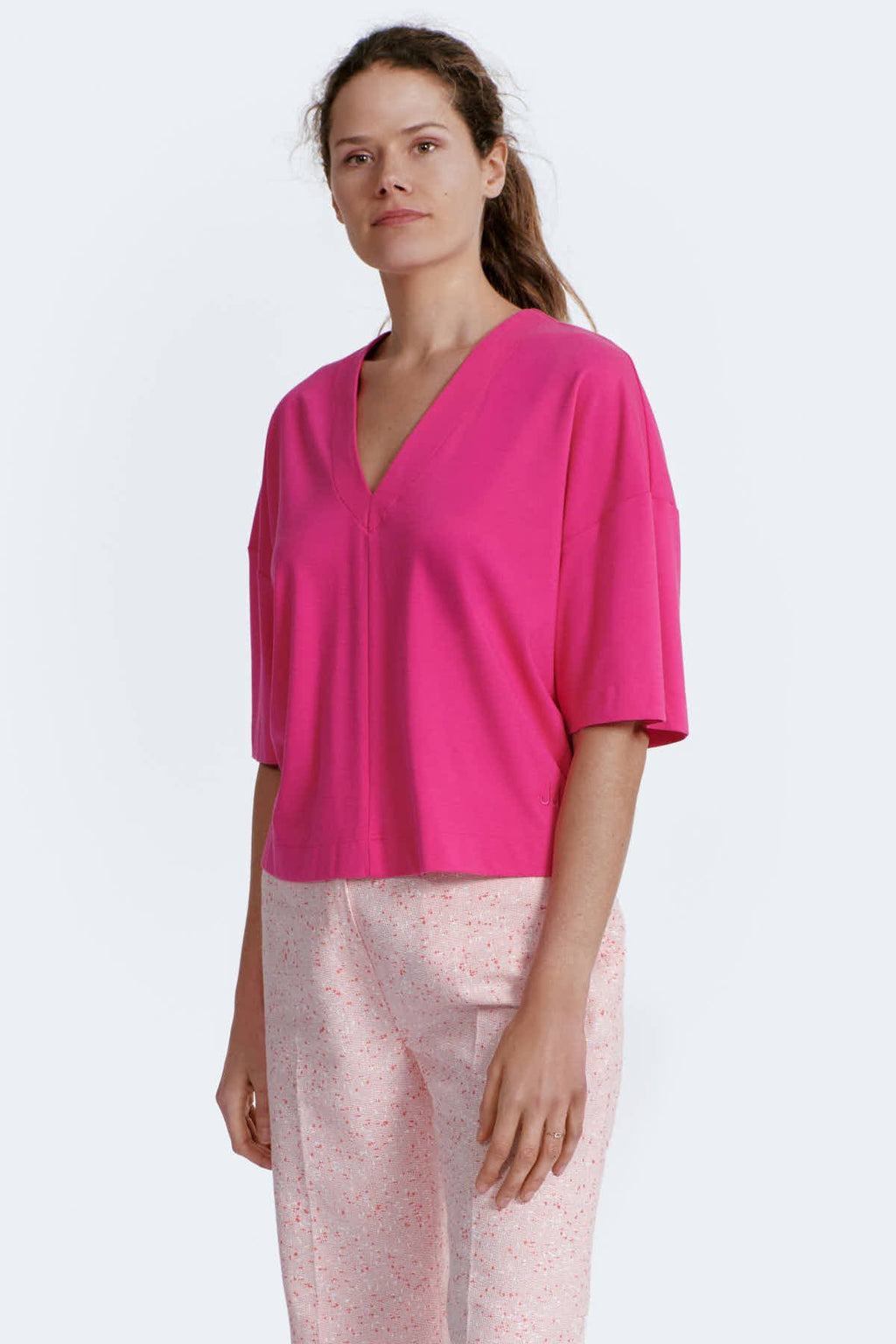 T-shirts korte mouw roze Julia June