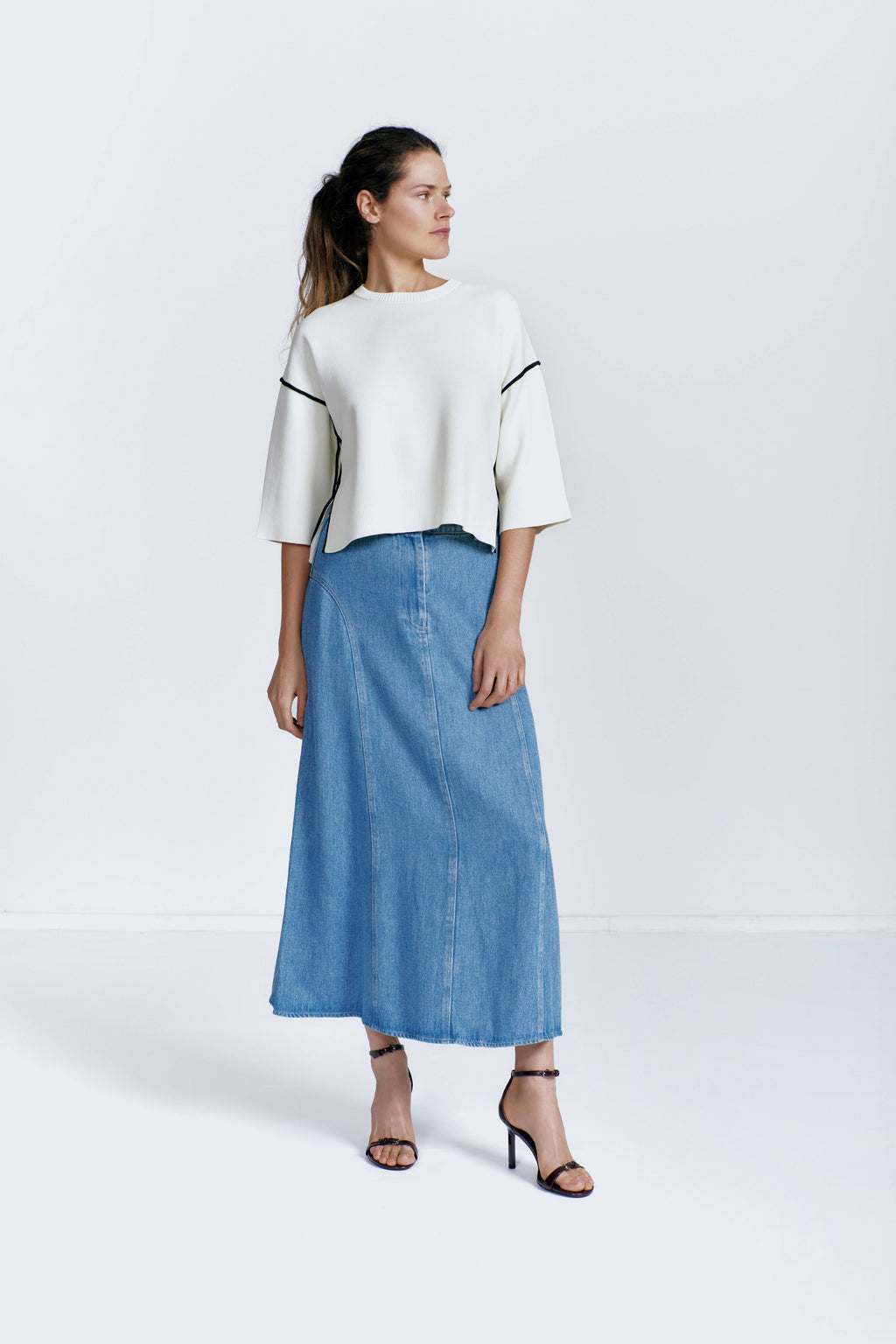 Rokken blauw Julia June