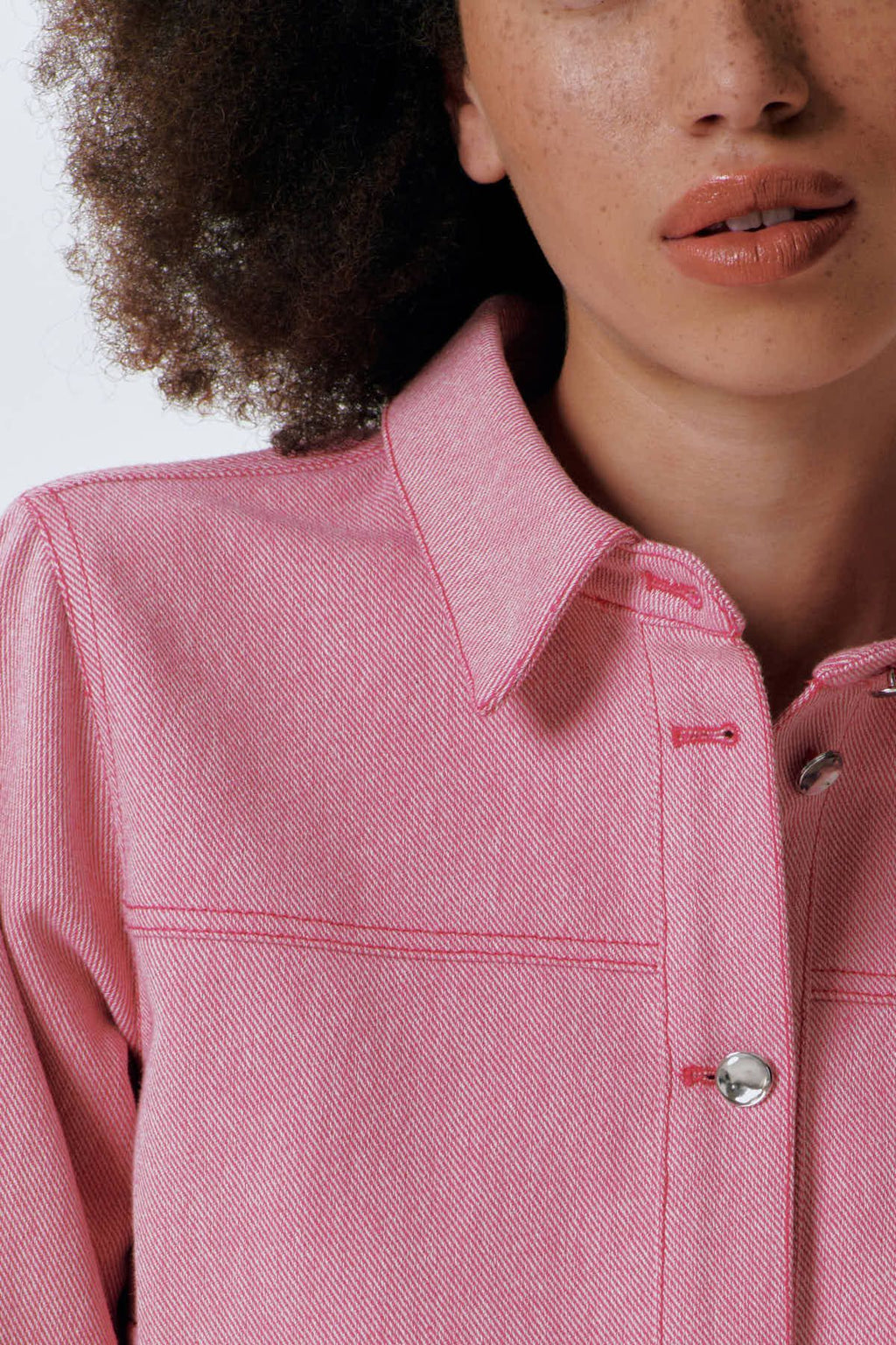 Blouses lange mouw roze Julia June