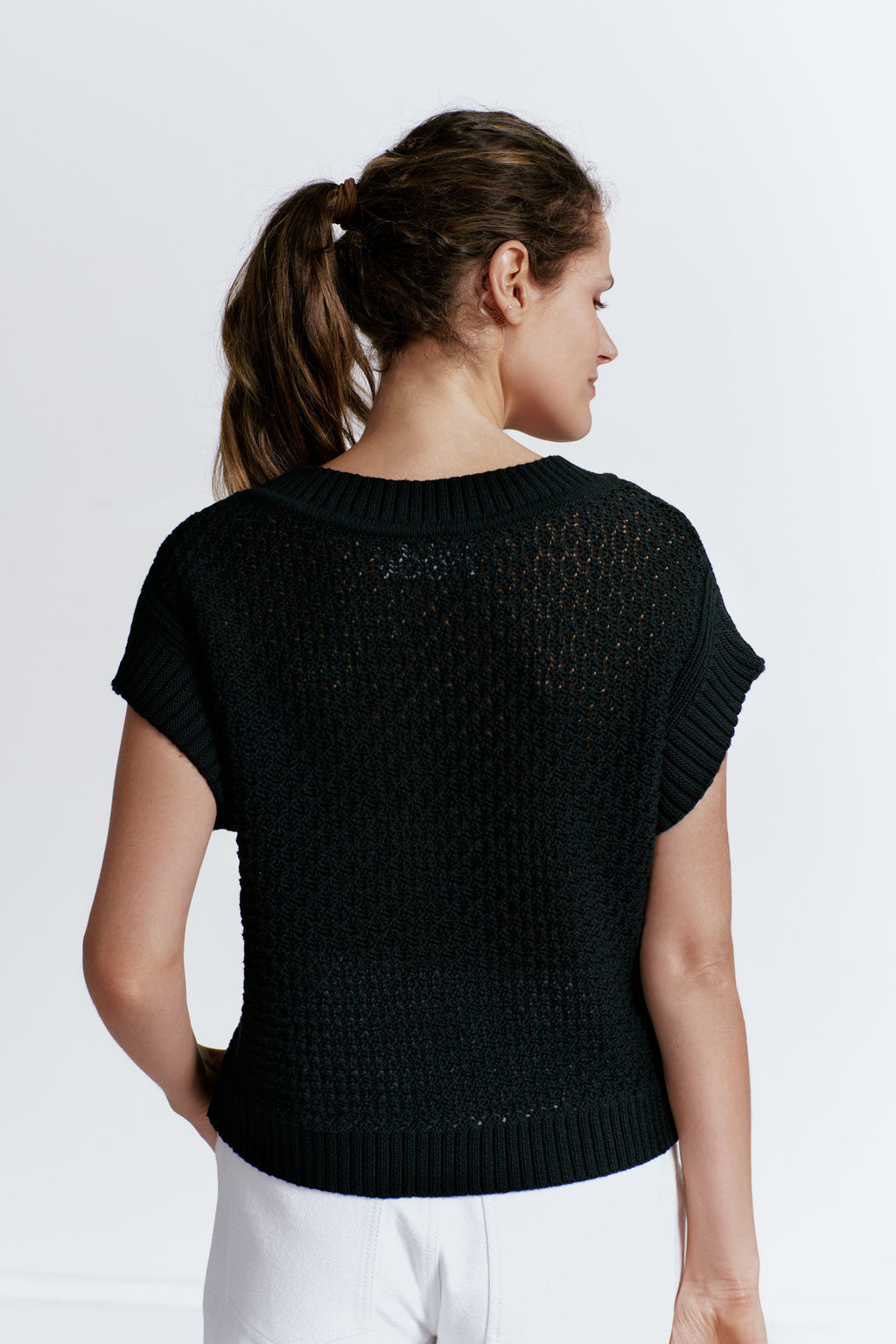 T-shirts korte mouw zwart Julia June