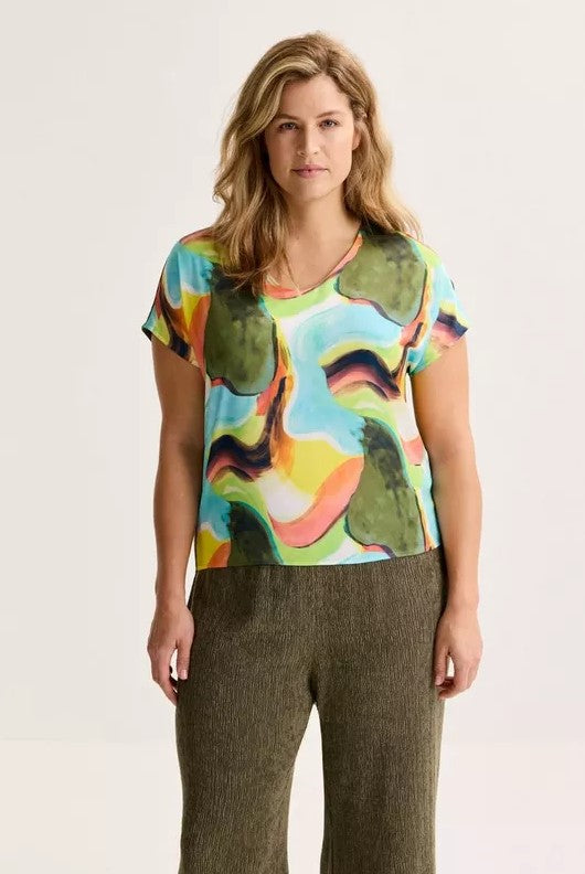 T-shirts korte mouw groen Mayerline