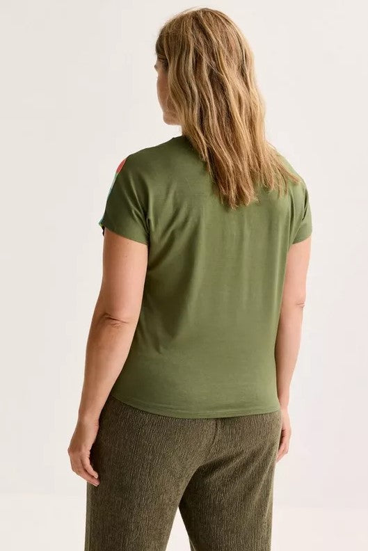 T-shirts korte mouw groen Mayerline