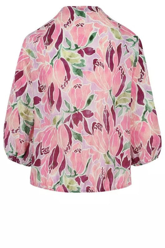 Blouses lange mouw roze Mayerline