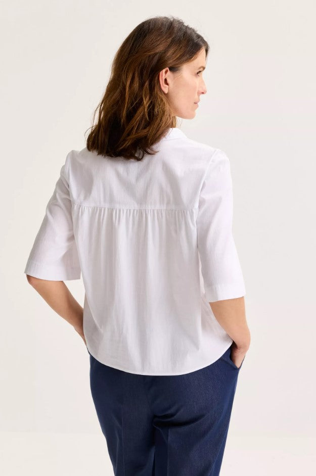 Blouses lange mouw wit Mayerline