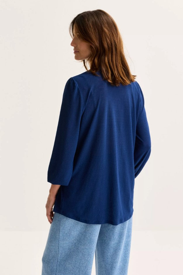 Blouses lange mouw blauw Mayerline