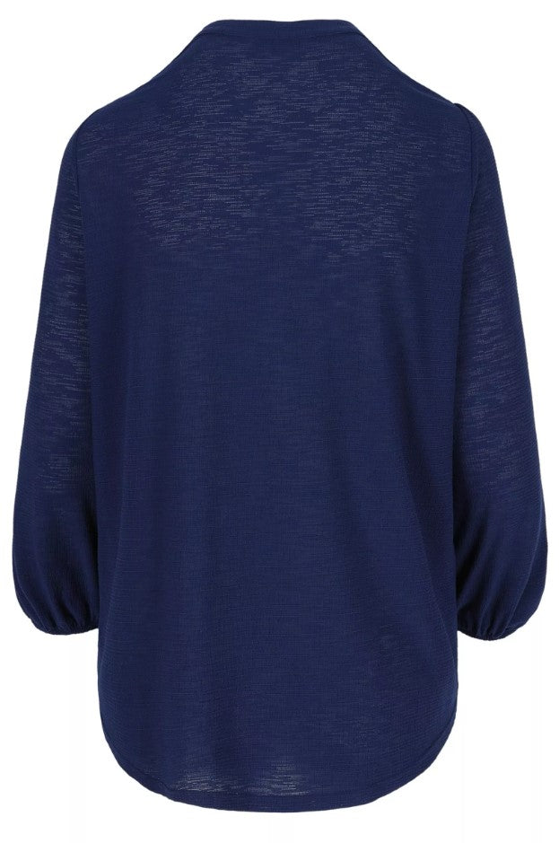 Blouses lange mouw blauw Mayerline