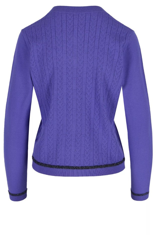 Cardigans paars Mayerline