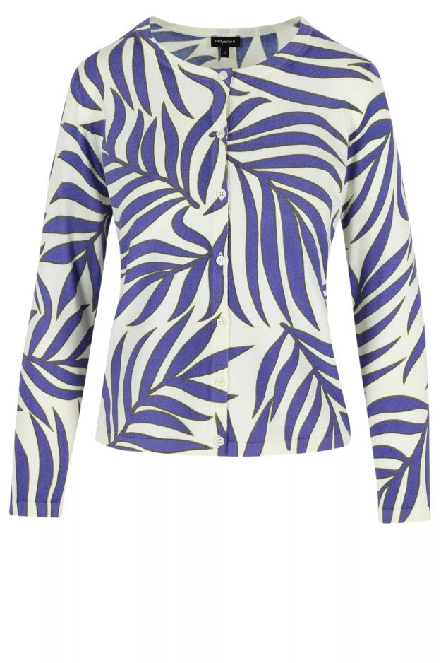 Cardigans paars Mayerline