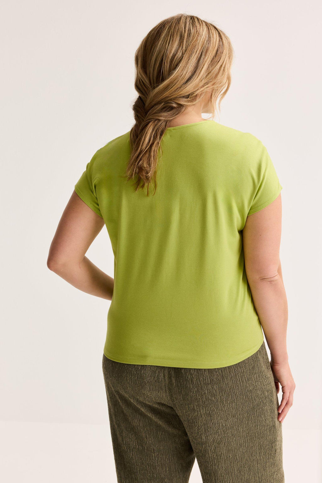 T-shirts korte mouw groen Mayerline