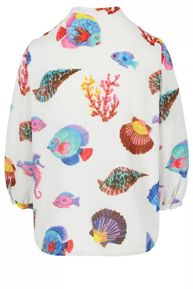 Blouses lange mouw wit Mayerline