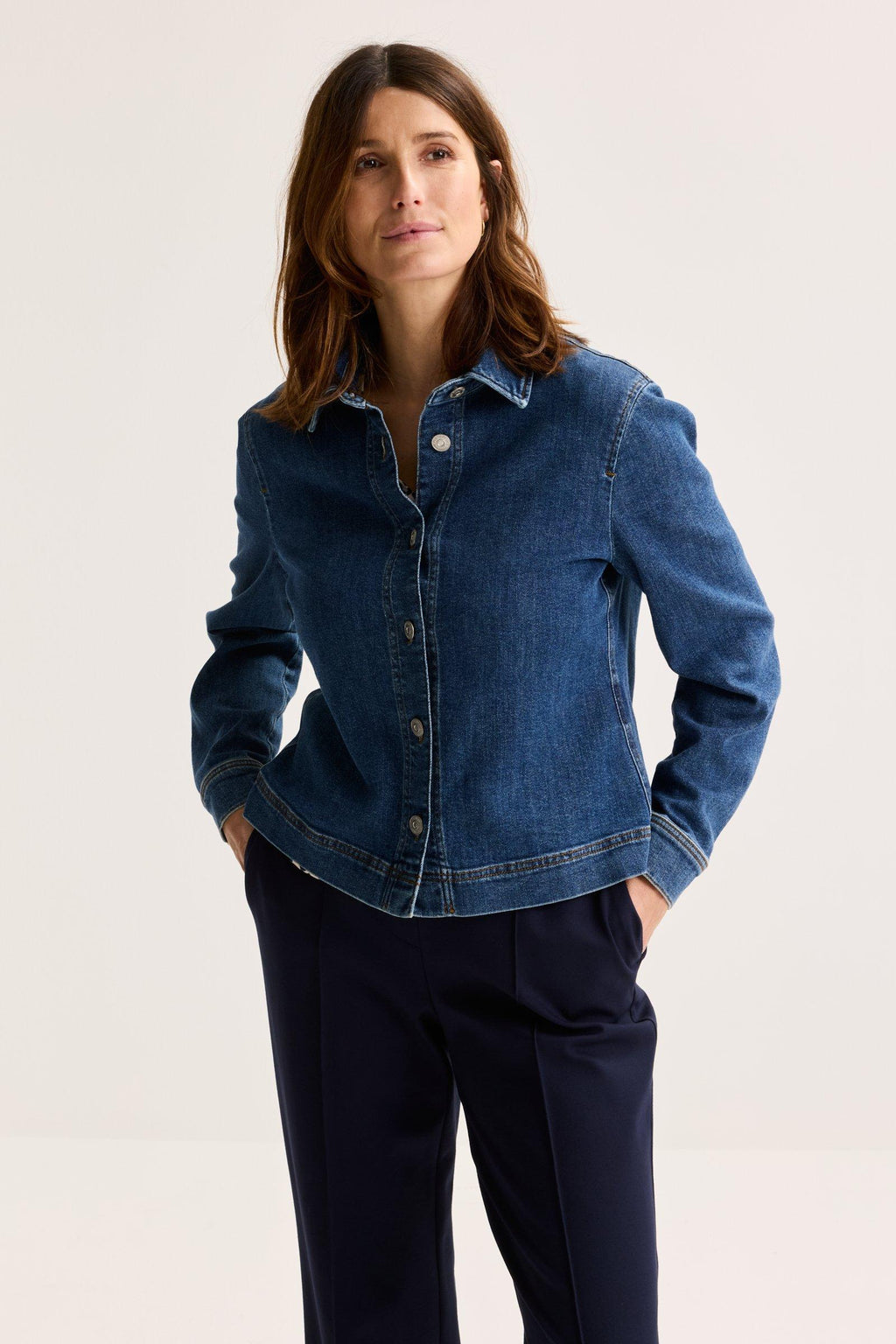 Jeansjassen blauw Mayerline