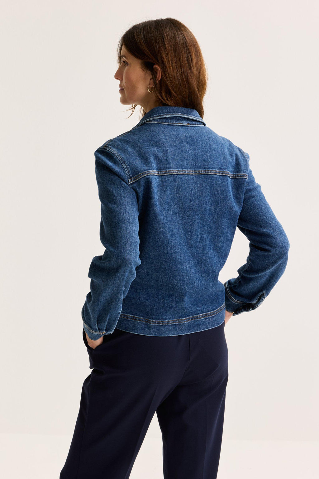 Jeansjassen blauw Mayerline