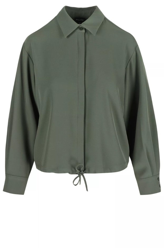 Blouses lange mouw groen Mayerline