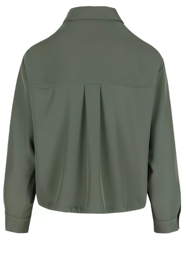 Blouses lange mouw groen Mayerline