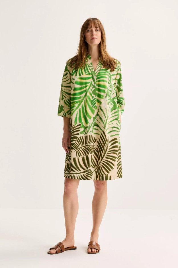 Jurken lange mouw groen Mayerline