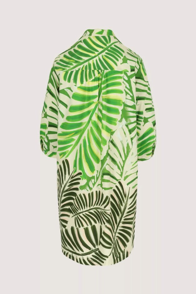 Jurken lange mouw groen Mayerline