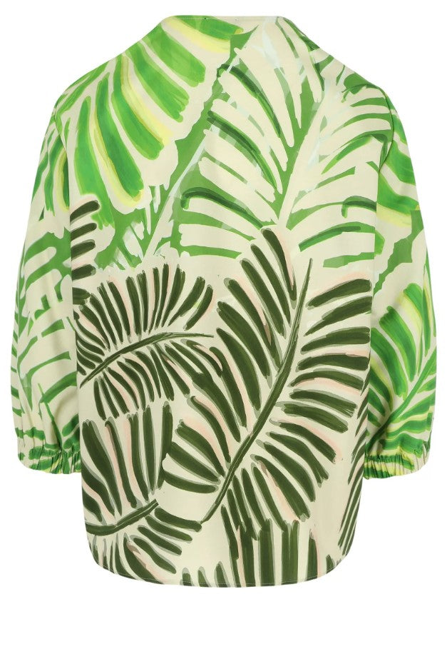 Blouses lange mouw groen Mayerline