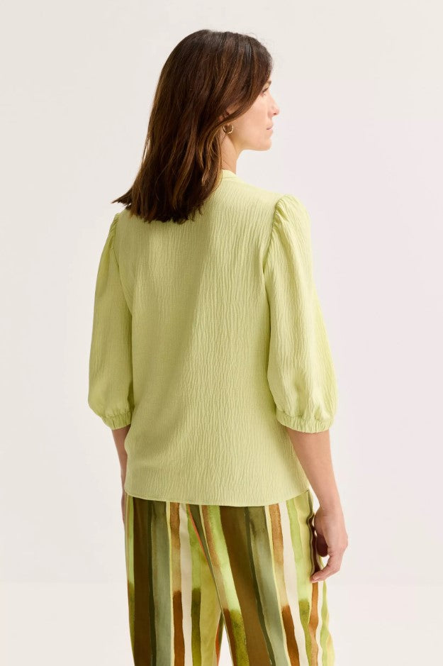 Blouses lange mouw geel Mayerline