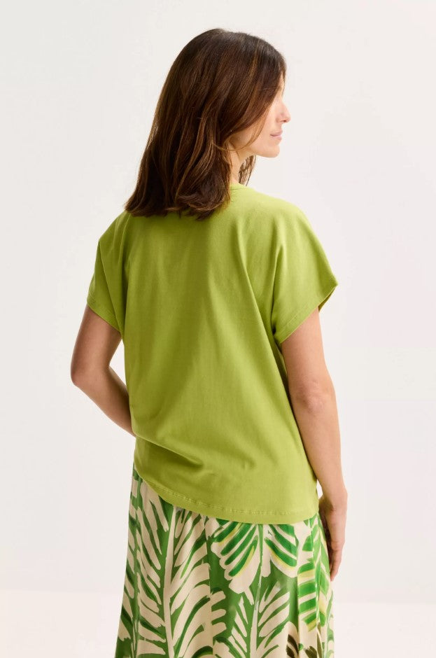 T-shirts korte mouw groen Mayerline