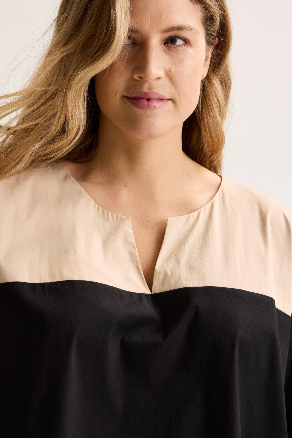 Blouses lange mouw zwart Mayerline