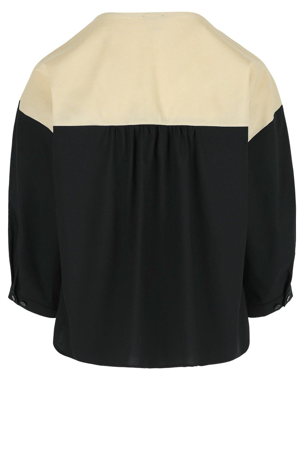 Blouses lange mouw zwart Mayerline