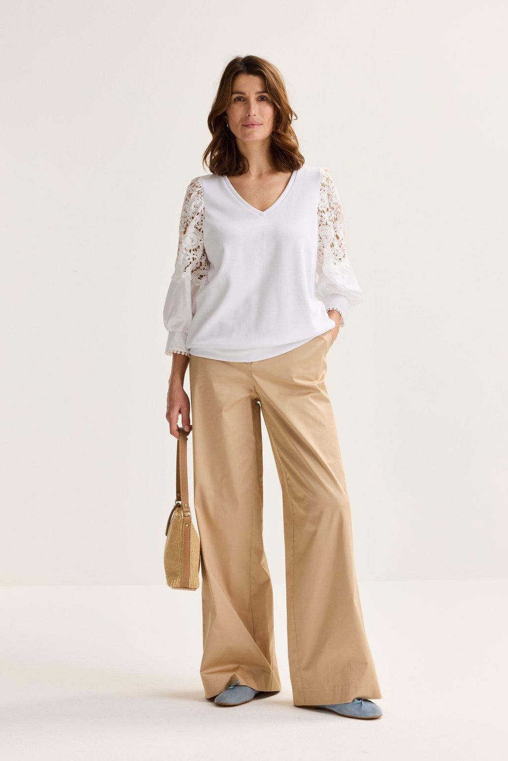 Broeken beige Mayerline