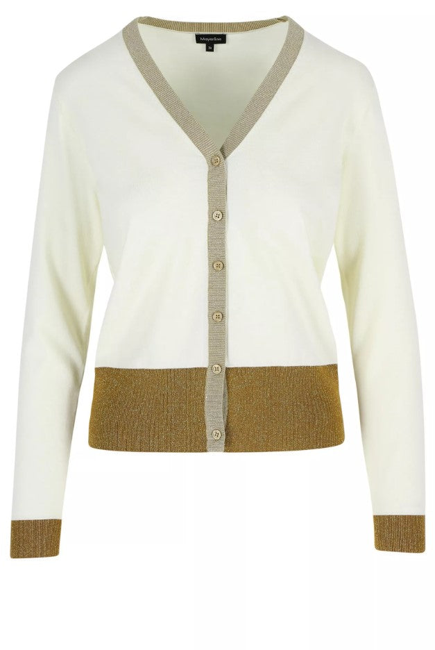 Cardigans wit Mayerline