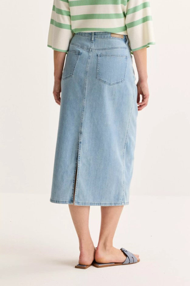 Rokken blauw Améline