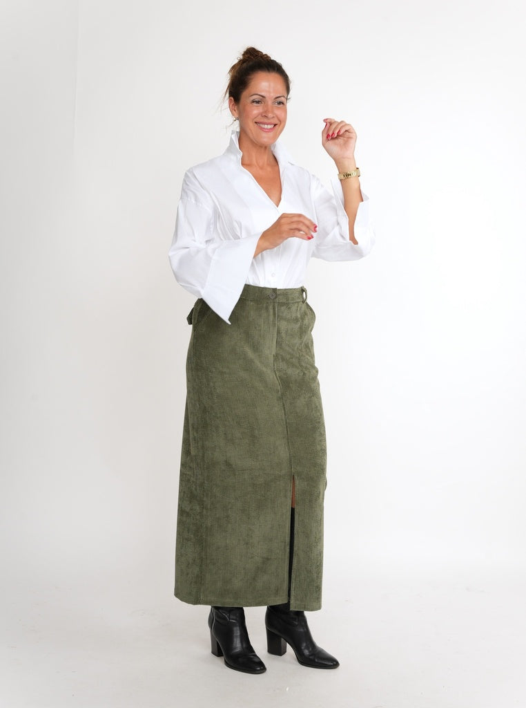 Rokken groen BLACK ROSE