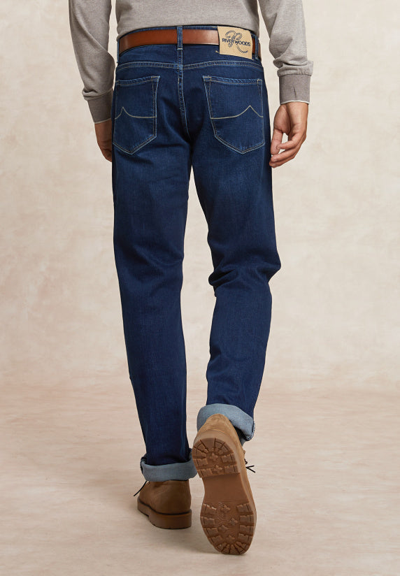 Jeans blauw River Woods