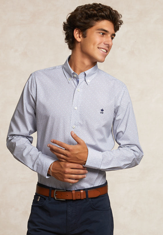 Hemden lange mouw  River Woods