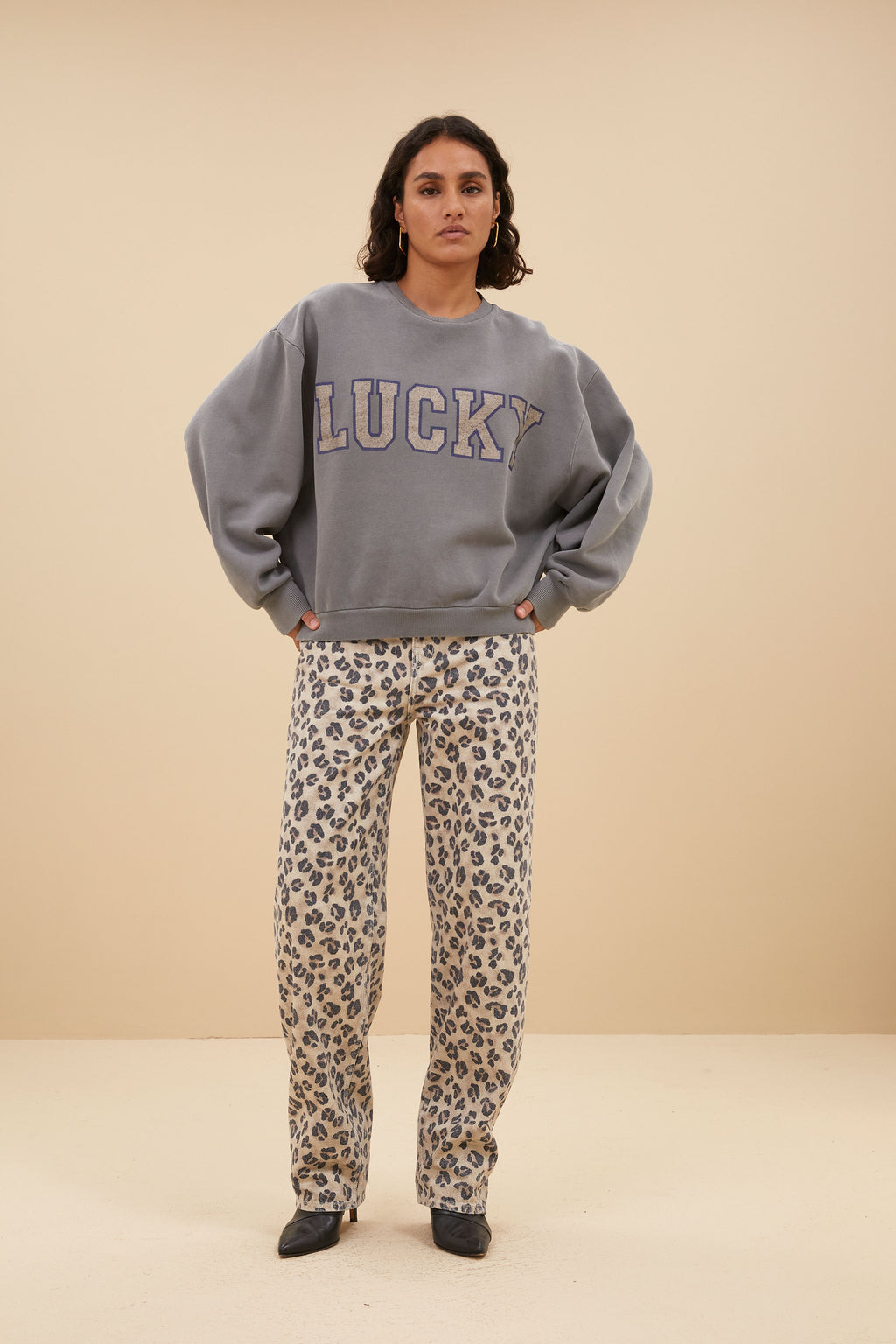 Sweaters grijs by-bar