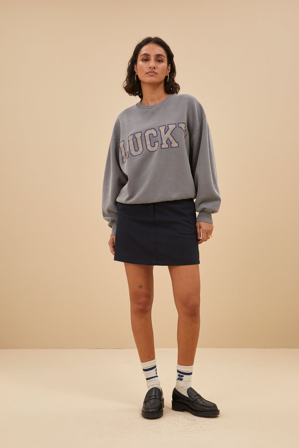 Sweaters grijs by-bar