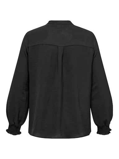 Blouses lange mouw zwart ONLY Carmakoma