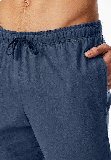 Pyjama's blauw SCHIESSER