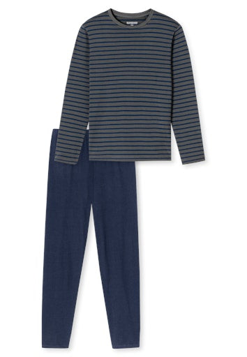 Pyjama's grijs SCHIESSER