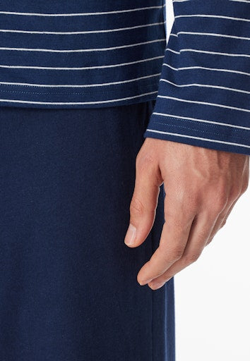Pyjama's blauw SCHIESSER